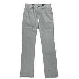 7 Diamonds Clifton Slim Straight Jeans Mens 30x34 (Fits 31x33) Tan Stretch Denim